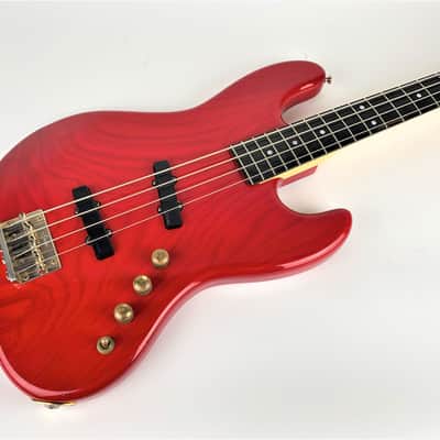 Moon Basses JJ Transparent Red image 1