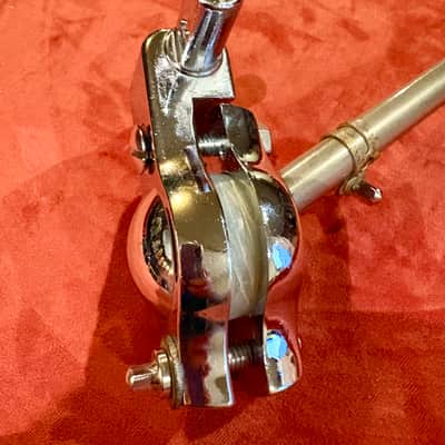 Slingerland Double Set O Matic Tom Mount 60's/70's - Chrome image 6