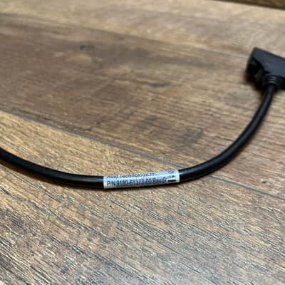Avid Technology Avid Digilink (F) - Mini-Digilink (M) Adapter 1ft. 9180-61373-00 REV H 2018 - black image 2