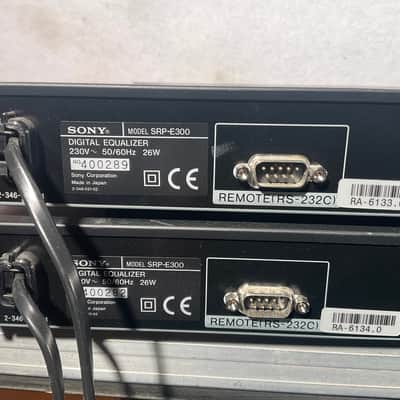 Sony SRP-E300 PAIR  DIGITAL parametric equalizer stereo image 14
