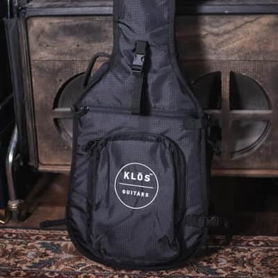 KLOS Acoustic Travel Guitar with Gig Bag image 14