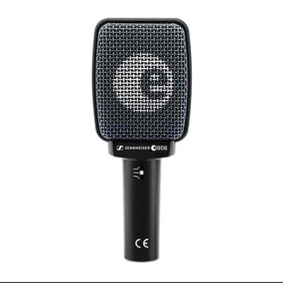 Sennheiser e906 Supercardioid Dynamic Instrument Microphone 2004 - Present - Black image 1