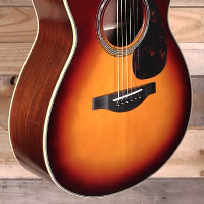 Yamaha LS6 ARE Acoustic/Electric Guitar Brown Sunburst image 2