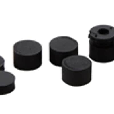 Dunlop ECB124 Grommets Offset Rubber Bumpers for Wah Volume 12 Pack