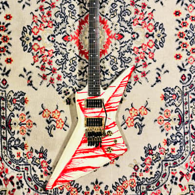 1984 Aria Pro II ZZ Limited Edition Blood Series “Bloody White” - Made In Japan image 1