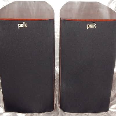 Polk TSx220B cherry home bookshelf speakers image 2