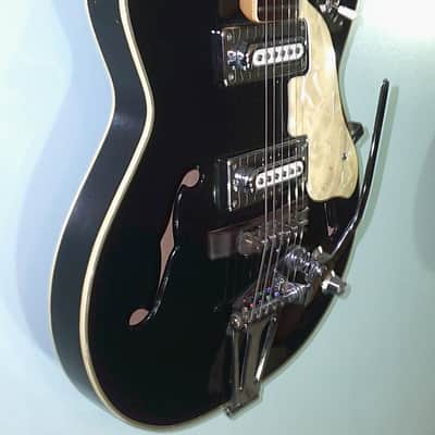 Mayfair Deluxe 339 copy 1960's Black Vintage 335 Japan image 4