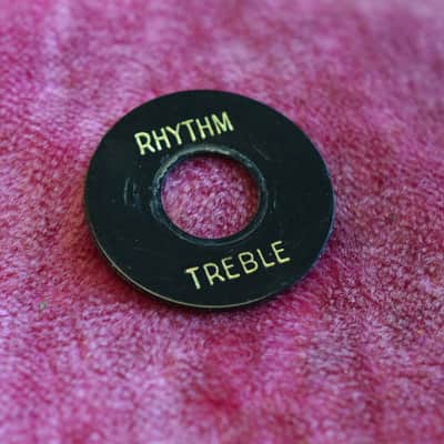 Vintage 1960's Gibson Les Paul Custom Switch Ring Poker Chip - SG Standard Special image 5