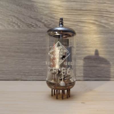 Rare NOS 1972 TELEFUNKEN ef86 silver MEDICAL grade SUPER STRONG tube preamp limiter tube mic U67 image 1