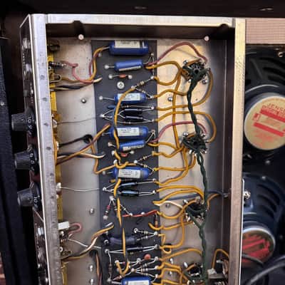 Vintage 1964 Fender Concert USA Blackface 4x10 Valve Amplifier Combo *1960s* image 22