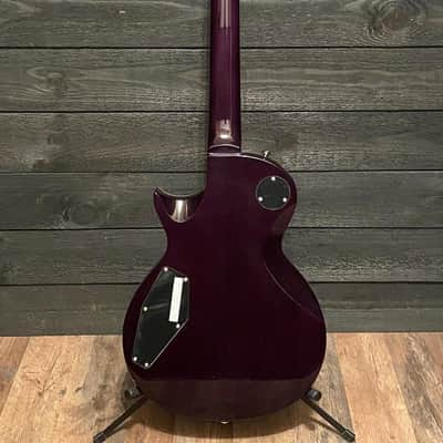 ESP LTD EC-256 Electric Guitar Transparent Purple Burst image 8