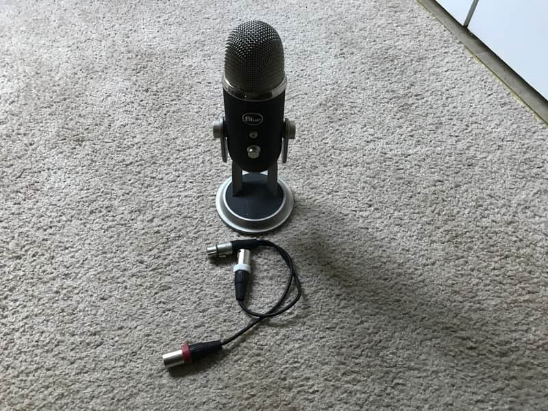 Blue Yeti Pro Multipattern USB Condenser Microphone with XLR Output 2020 - Present - Black image 1