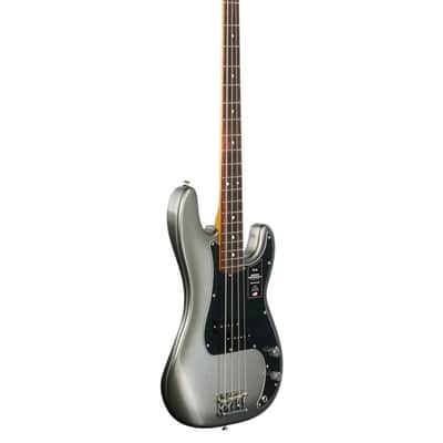 Fender American Pro II Precision Bass Rosewood Neck Mercury with Case image 8