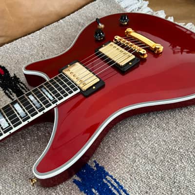 Like New! Gibson Custom Shop Modern Double Cut Custom - Limited Edition - Candy Red image 2