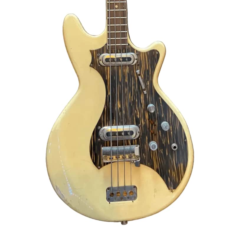 Framus Strato Star Bass 5/65 1960s 1963–1965 - white/blonde image 1