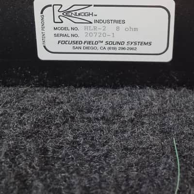 Matched Set Kenleigh HLR-2 1990s - Black 8 ohm Speakers image 5