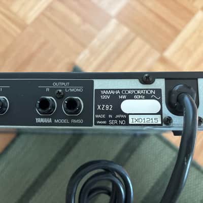 Yamaha RM50 Drum Rhythm Sound Module - Tone Generation System With Manual UNIT#1 image 7