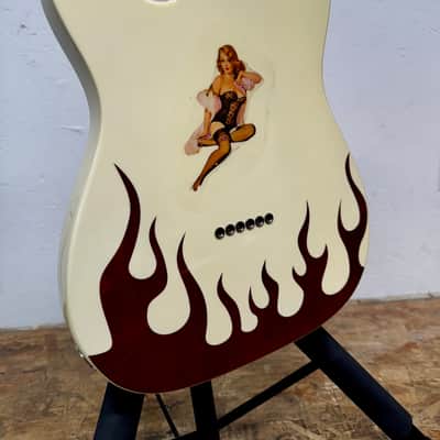 ‘03 Fender Classic Series Flame '69 Telecaster® Thinline 1/100 w/HSC image 8