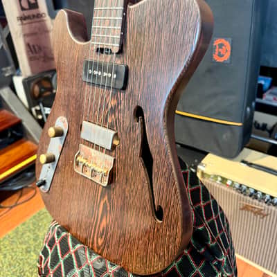 Sondelli Guitars TH CUSTOM Wenge & Kiri Thinline  Exclusive for Al’s Music Factory LEFTY / GAUCHER/ ZURDA  (Weight 2’7 Kg)  2026 image 4