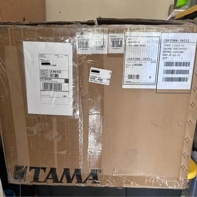 Tama 40th Anniversary Lars Ulrich drum kit 2024 - Yellow image 6