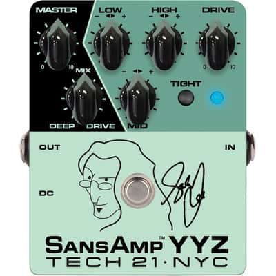 TECH 21 Sansamp YYZ Geddy Lee Signature Pedal image 2