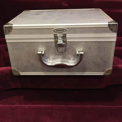 Ultra Rare  Silver with Gold Accents 1971 Holton c-150 Pocket Cornet/Trumpet image 11