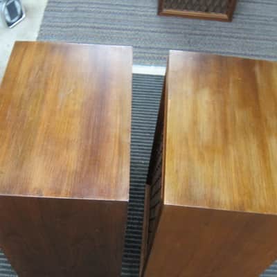 Pr Pioneer CS-63DX Vintage Speakers 4 Way, 6 Drivers, 15" Woofer, Horn Tweeter, Walnut Veneer, Ex So image 7