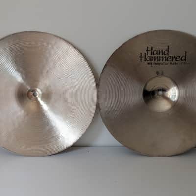 Sabian 14" HH Hand Hammered Regular Hi-Hat Cymbals (Pair) 1992 - 1998 - Natural image 14