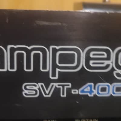 Ampeg SVT-400T 400-Watt Rackmount Bass Amp Head - Black image 16