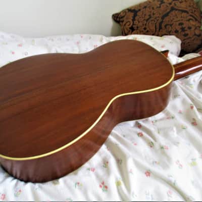 Framus Zenith Josh White 1957 skiffle jazz blues 4/4 folk large parlor guitar new set-up image 11