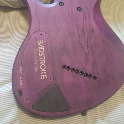 Badstroke Wendigo Multiscale 8-String Fan Fret Rare image 4