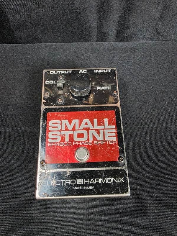 Electro-Harmonix Small Stone EH4800 Phase Shifter V3 1979 - 1982 - Black/Orange image 1