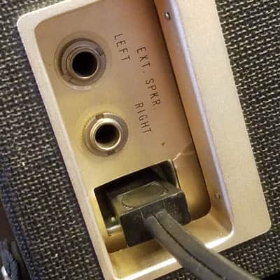 Oki 555 2-speed R2R 1/4" tape recorder stereo detachable AlNiCo speakers Japan 1960s - Black and Gold image 17