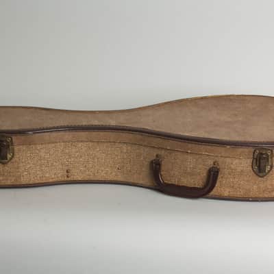 Florentine K-72 Hollow Body Electric Mandolin, made by Kay,  c. 1959, original grey chipboard case. image 11