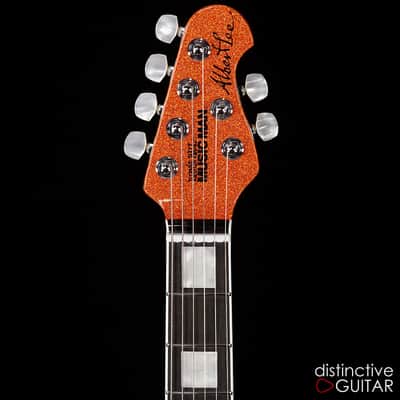Ernie Ball Music Man Albert Lee HH Orange Crush Sparkle BFR #38/75 image 4