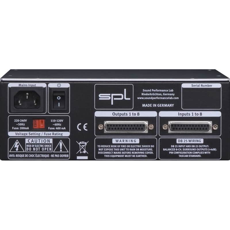SPL Volume 8 8-Channel Volume Controller image 1