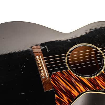 Gibson L-00 Black (Overspray) (Pre-Owned, Circa 1937-8, VG+) #2997X image 4