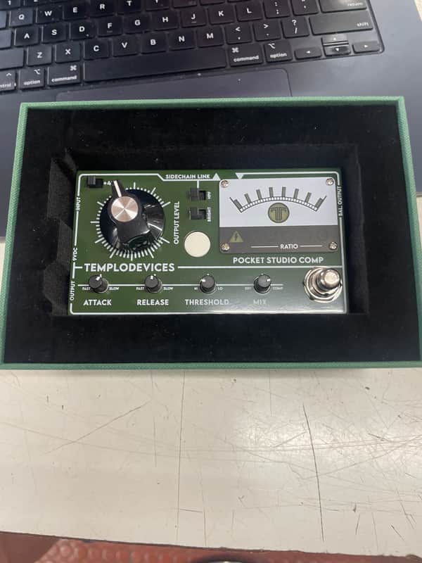 Templodevices Pocket studio comp pedal - Green image 1
