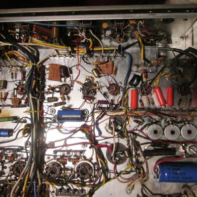 FISHER x100c 1964 stereo tube amp amplifier vintage phono image 7