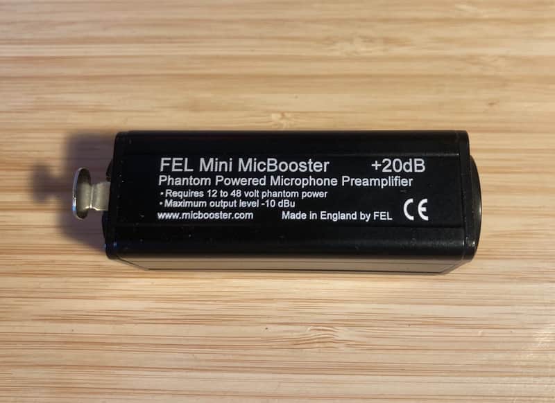 FEL Mini Micbooster in line booster preamp with 48v passthrough #3 image 1