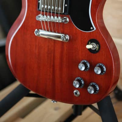 Gibson SG Standard '61 with Stoptail 2021 - Vintage Cherry image 8