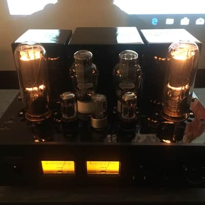 Line Magnetic 508IA Single Ended Triode Vacuum Tube 2018 Black, Class A , SET Integrated image 1