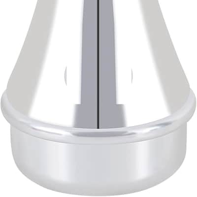 Trumpet Mute, ABS Straight Trumpet Mute,Lightweight Practice Trumpet Mute,Trumpet Acessories for Beginner(Sliver) image 1