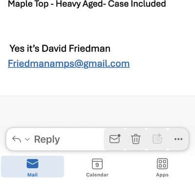 Friedman Metro D 2020 - Black heavy relic image 8