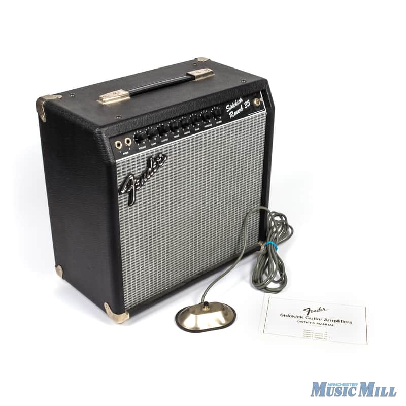 Fender Sidekick Reverb 35 Solid State Guitar Combo Amp | Reverb 完