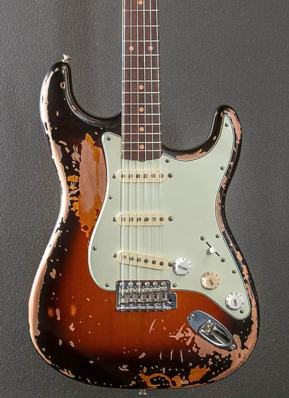 Fender Mike McCready Signature Stratocaster 2023 - Present - 3-Color Sunburst Relic image 1