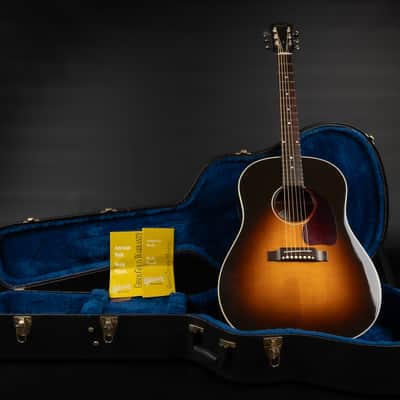 2009 Gibson J-45 Standard - Vintage Sunburst | USA Slope Shoulder Dreadnought Acoustic Guitar L.R. Baggs Pickup | OHSC image 1
