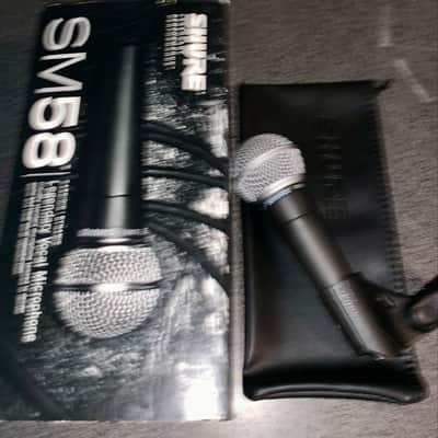 Shure SM58 Handheld Cardioid Dynamic Microphone 1984 - Present - Black image 2
