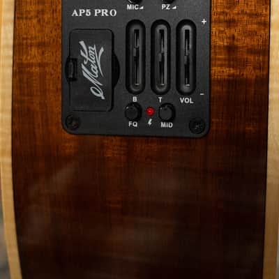 Maton Master Built The L.E May Spruce/Blackwood Deep-body Cutaway Guitar w/Electronics #0154 image 5
