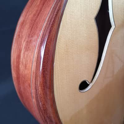 Archtop Acoustic/Maple Hollow body jazz Guitar 2025 Natural image 7